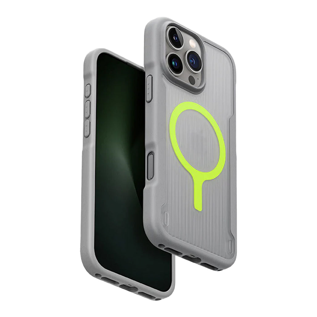 A Photo Of Uniq Combat Active Triple-Layered Rugged Protective Case for iPhone 16 Pro – Ultimate Durability & MagSafe Compatibility