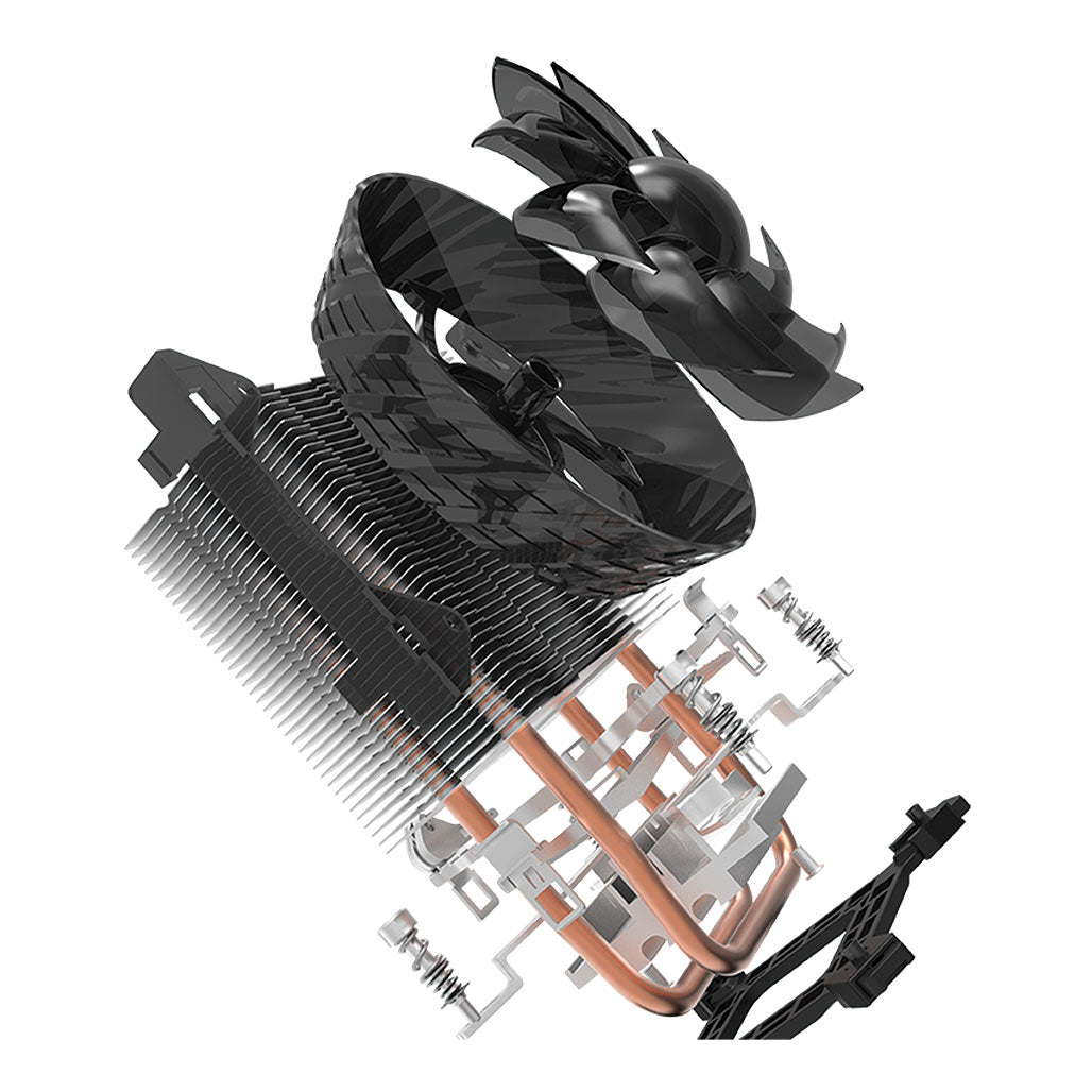 A Photo Of Cooler Master Hyper T200 Compact CPU Cooler - High Airflow, Low Noise, Easy Installation