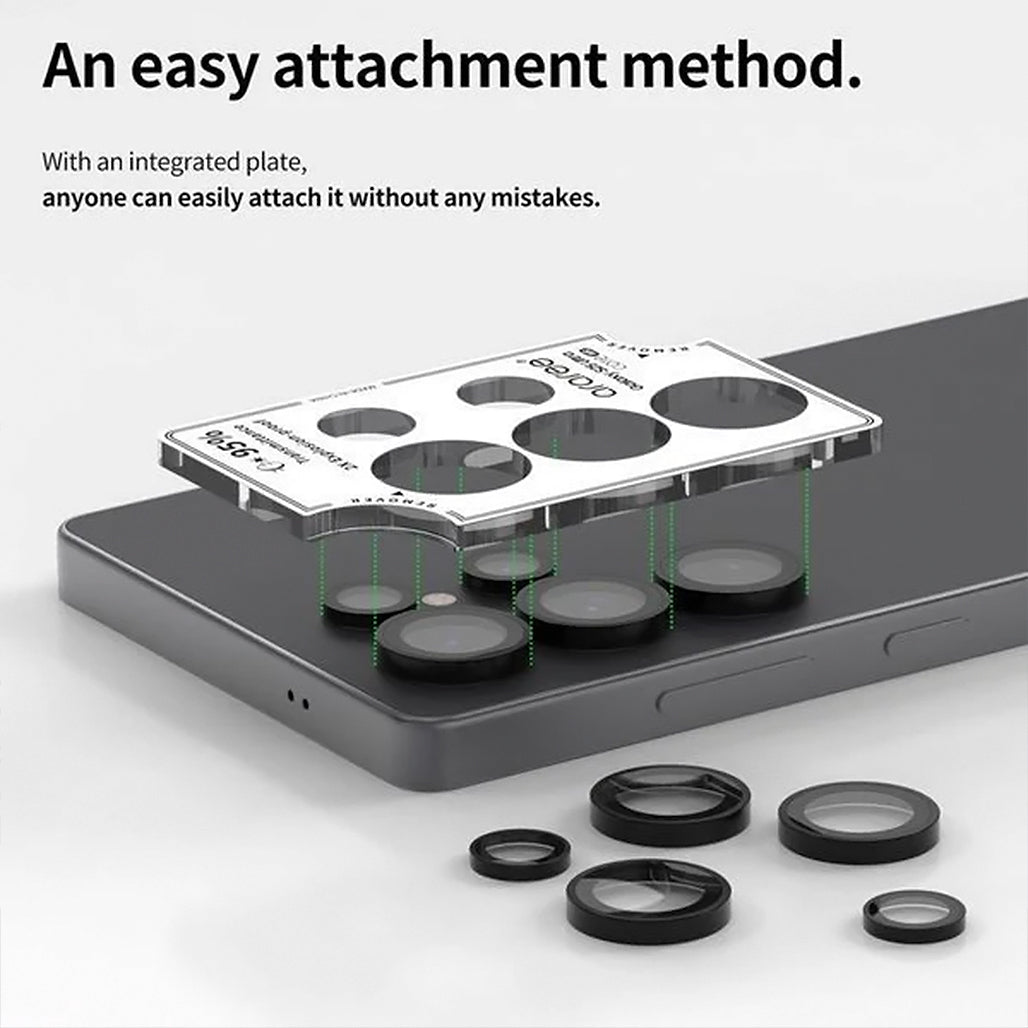 A Photo Of Araree Core MR Samsung S25 Ultra | Premium Aluminium Metal Frame | Camera Lens Protector with 9H Hardness