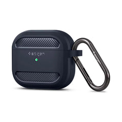 A Photo Of Spigen Rugged Armor Case for AirPods 3rd Gen - Charcoal Grey - ASD01980