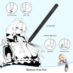 A Photo Of VEIKK Creator A30 Drawing Tablet – Advanced Digital Art Tool for Designers and Creators