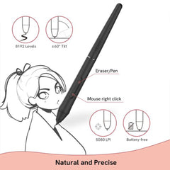 A Photo Of VEIKK VK640 Drawing Tablet – Portable, Precise, and Perfect for Digital Creativity