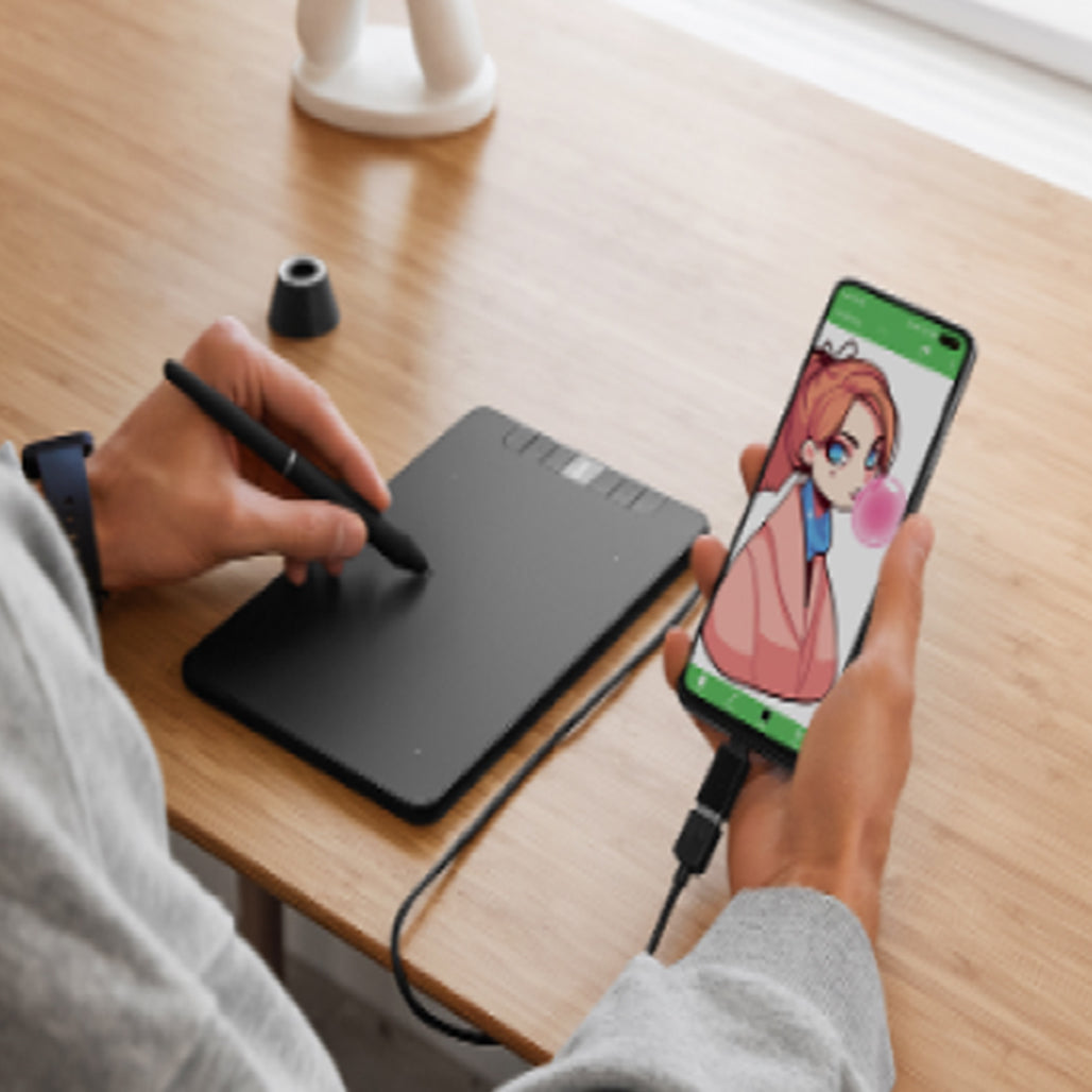 A Photo Of VEIKK VK640 Drawing Tablet – Portable, Precise, and Perfect for Digital Creativity