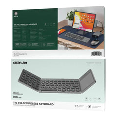 A Photo Of Green Lion Tri-Fold Wireless Keyboard Scissor-Switch Structure