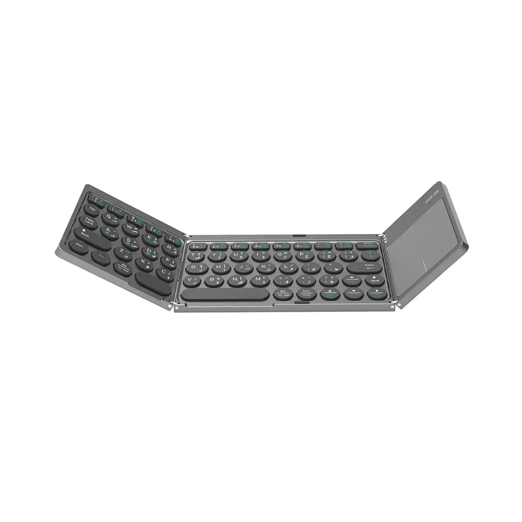 A Photo Of Green Lion Tri-Fold Wireless Keyboard Scissor-Switch Structure
