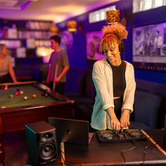 A Photo Of Pioneer DDJ-FLX2 - Portable 2-Channel DJ Controller for Beginners and Professionals