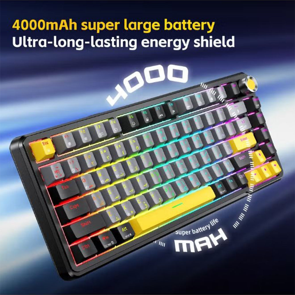 A Photo Of Deadskull Invictus DS-MK088pro Mechanical Gaming Keyboard