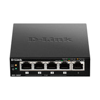 D-Link 5-Port Gigabit Unmanaged PoE Switch - DGS-1005P