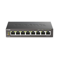 D-Link 8-Port Gigabit Unmanaged PoE Switch - DGS-1008P