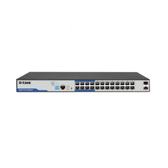 A Photo Of D-Link 24-Port Layer 2 Gigabit Managed Long Range PoE+ Surveillance Switch -DGS-F1210-26PS-E