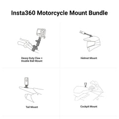 A Photo Of Insta360 Motorcycle Mount Bundle for Action Cameras