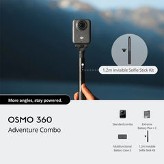 A Photo Of DJI Osmo 360 Adventure Combo