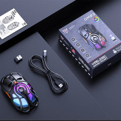A Photo Of Onikuma Tri-Mode RGB Gaming Mouse - DM02
