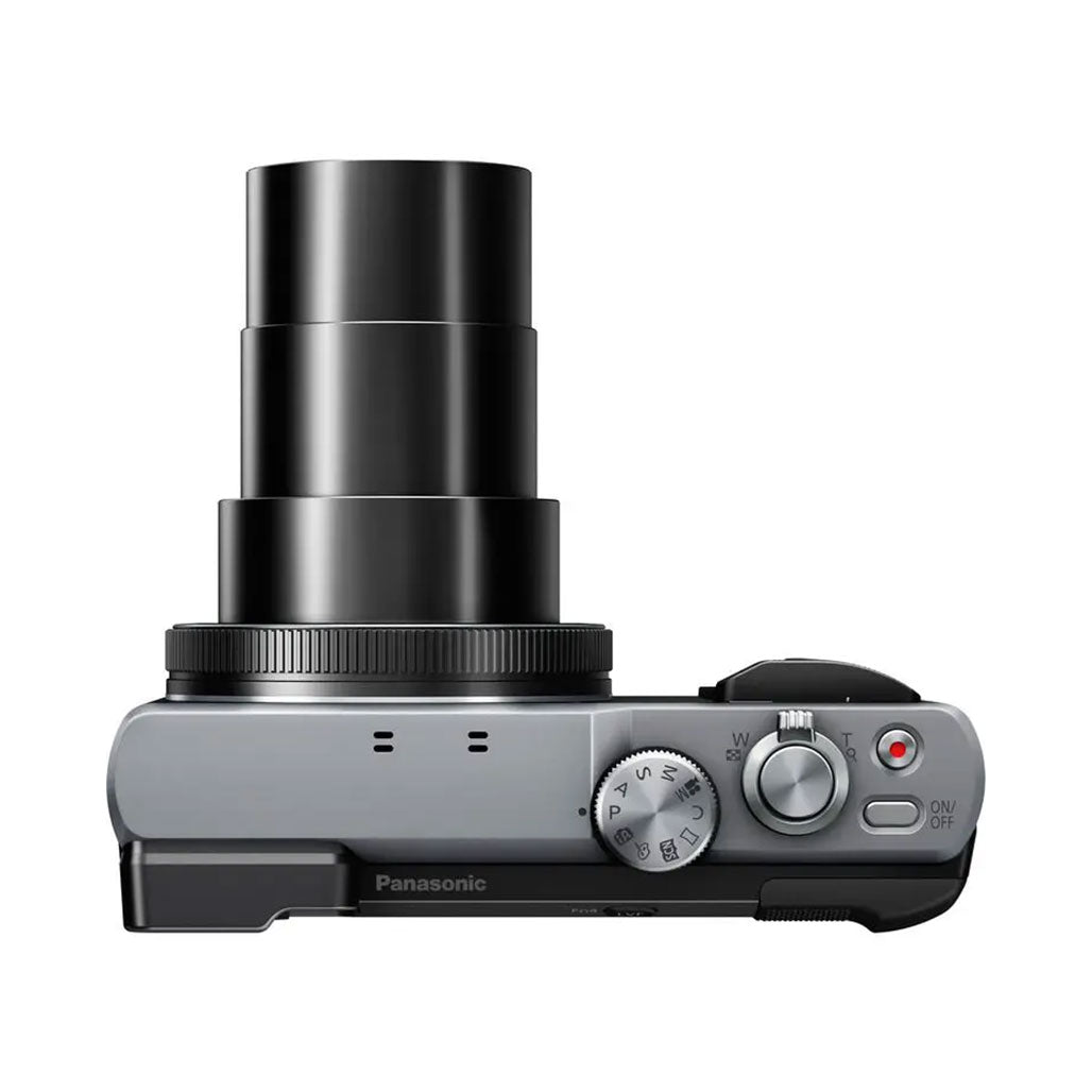 A Photo Of Panasonic Lumix DMC-ZS60 - Digital Camera (Silver)