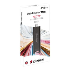 A Photo Of Kingston DataTraveler Max 512GB USB-C Flash Drive – USB 3.2 Gen 2 High-Speed Storage