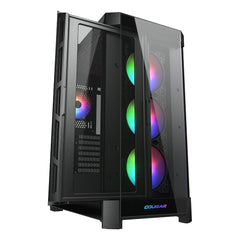 A Photo Of Cougar DUOFACE PRO RGB | Dual-Panel Mid Tower Case with Customizable Airflow