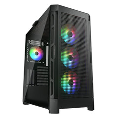 A Photo Of Cougar DUOFACE PRO RGB | Dual-Panel Mid Tower Case with Customizable Airflow