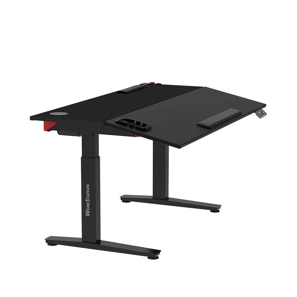 A Photo Of Fantech DW314 - Workstation Zurich Electric Magnetic Height Adjustable Desk