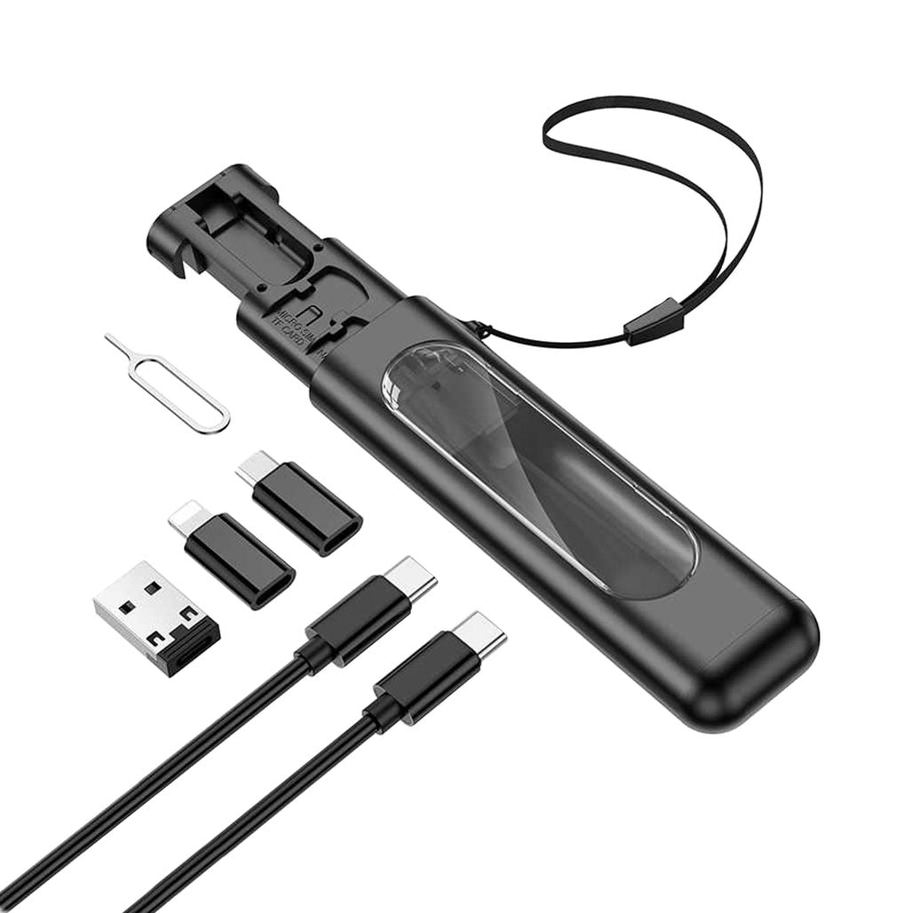 A Photo Of Green Lion Data Cable Storage Box 60W | Compact and Versatile Charging Solution