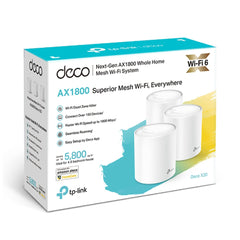 A Photo Of TP-Link Deco X20 - AX1800 Whole Home Mesh Wi-Fi 6 System (3 Pack)