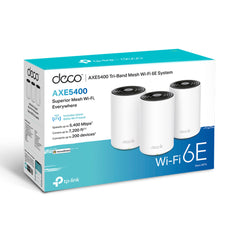 A Photo Of TP-Link Deco XE75 - AXE5400 Tri-Band Mesh Wi-Fi 6E System