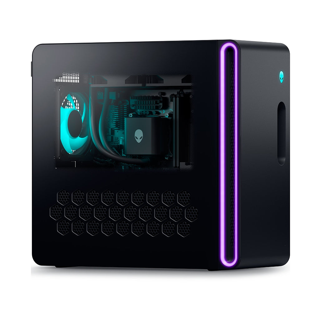 A Photo Of Dell Alienware Aurora Gaming Desktop: Core Ultra 9 285K - 32GB RAM - 2TB SSD - RTX 5080 16GB