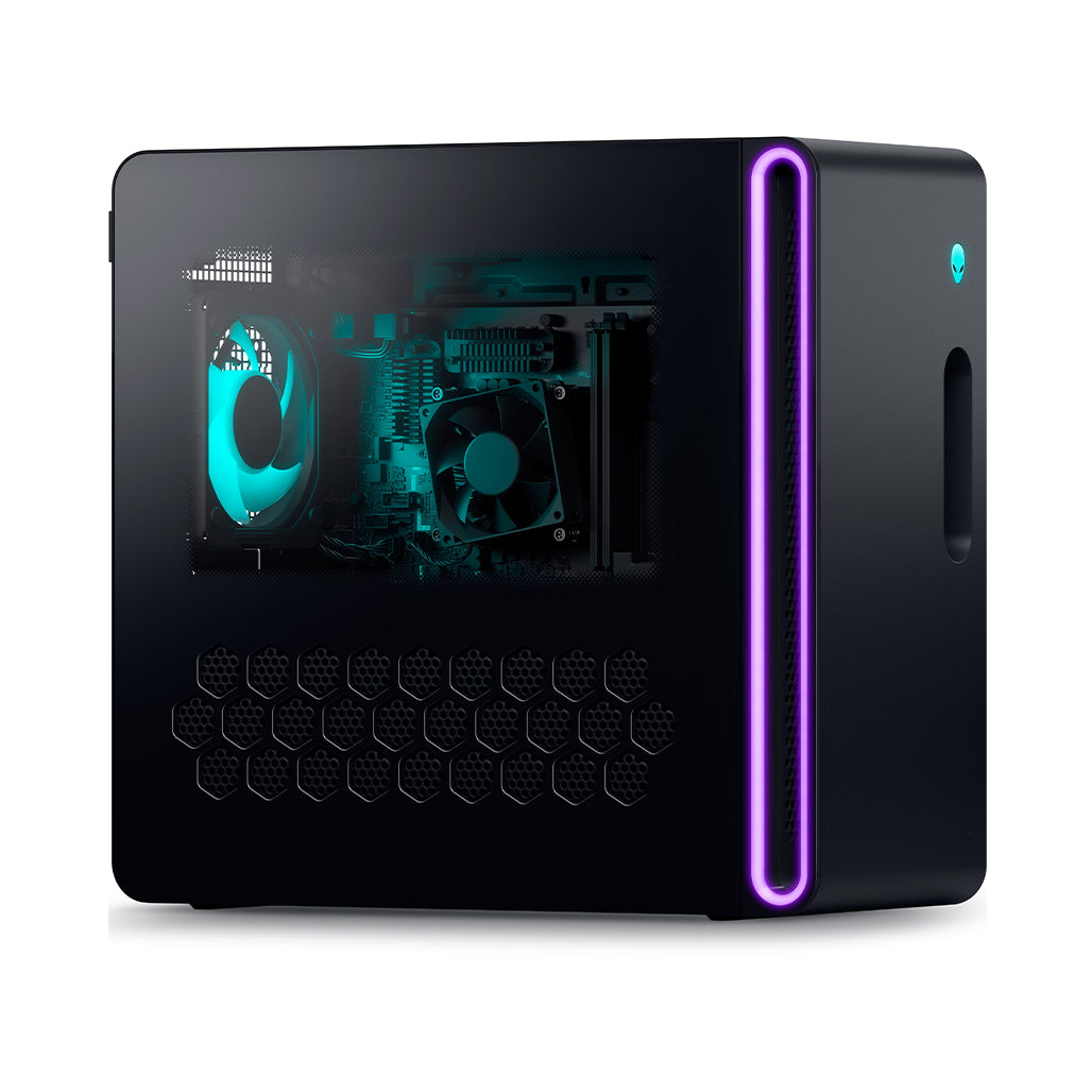 A Photo Of Dell Alienware Aurora Gaming Desktop: Core Ultra 9 285K - 32GB RAM - 2TB SSD - RTX 5080 16GB