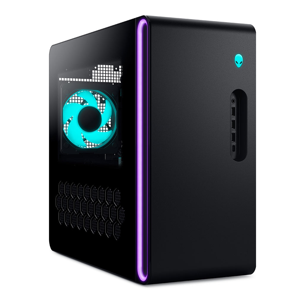 A Photo Of Dell Alienware Aurora Gaming Desktop: Core Ultra 9 285K - 32GB RAM - 2TB SSD - RTX 5080 16GB