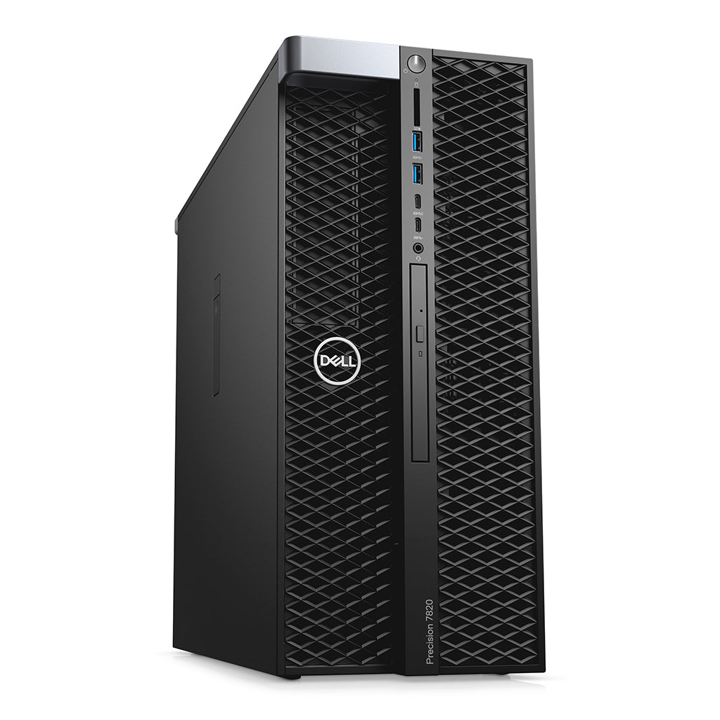 A Photo Of Dell Precision Tower Workstation T7820 - Dual Intel® Xeon® Gold 6234 - 64GB Ram - 512GB SSD - NVIDIA® T1000 4GB