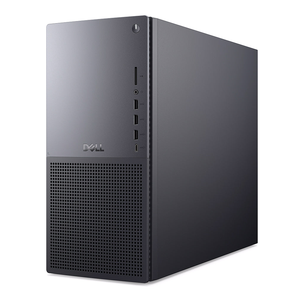 A Photo Of Dell Tower Plus Desktop - Core Ultra 9 285K - 32GB Ram - 1TB SSD - RTX 5070 12GB - Includes Dell Wired Mouse & Keyboard