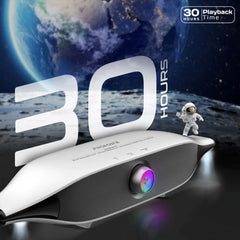 A Photo Of Promate Delta-X - 20W BassBoost™ Quad Speaker Wireless RGB Soundbar