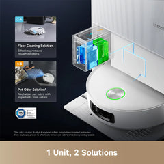 A Photo Of Dreame Aqua10 Ultra Roller Robot Vacuum