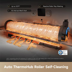 A Photo Of Dreame Aqua10 Ultra Roller Robot Vacuum