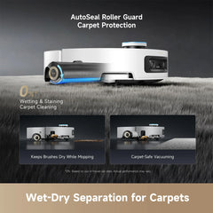 A Photo Of Dreame Aqua10 Ultra Roller Robot Vacuum