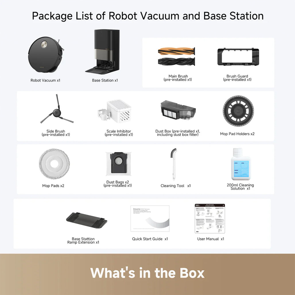 A Photo Of Dreame X50 Ultra Robot Vacuum Cleaner