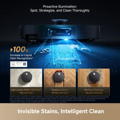 A Photo Of Dreame X60 Max Ultra Complete Robot Vacuum