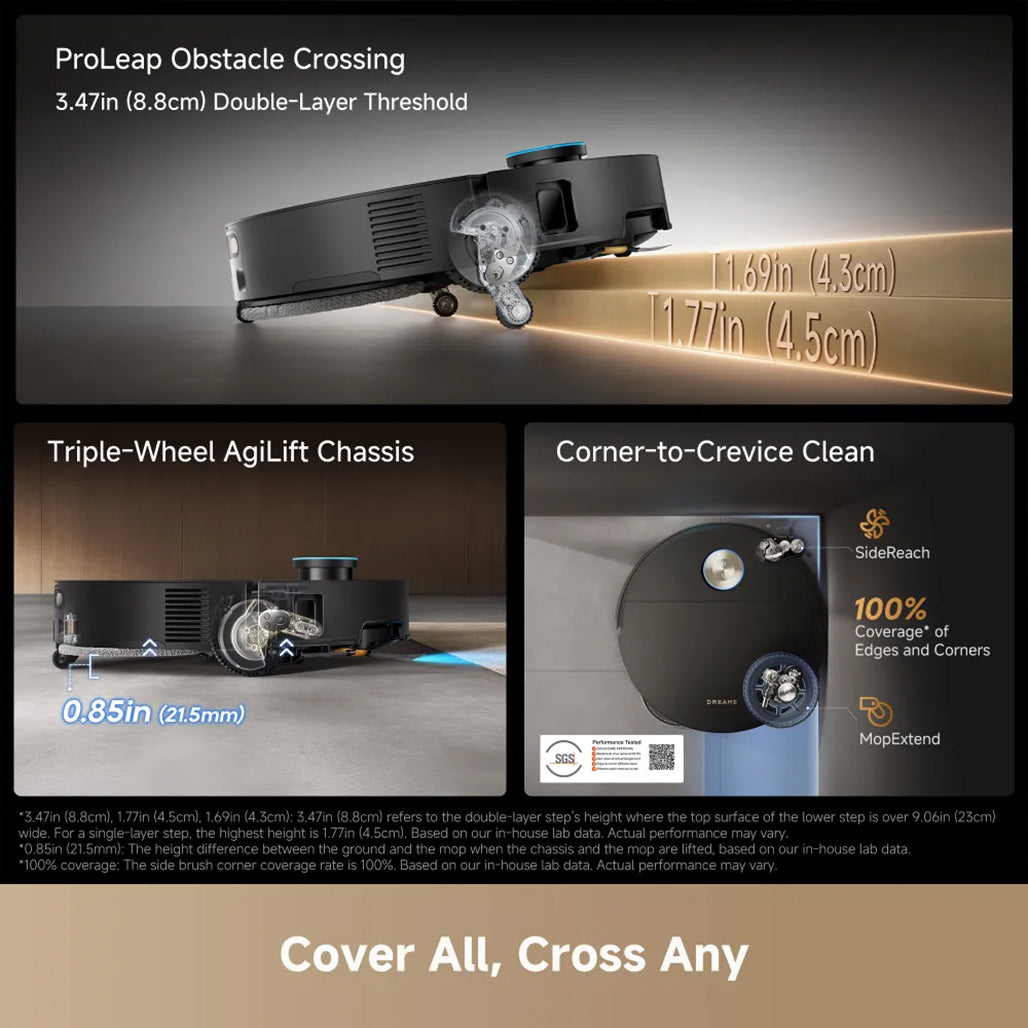 A Photo Of Dreame X60 Max Ultra Complete Robot Vacuum
