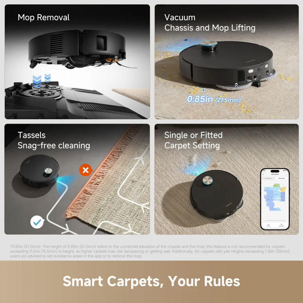 A Photo Of Dreame X60 Max Ultra Complete Robot Vacuum