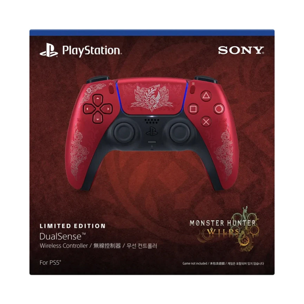 A Photo Of Sony DualSense PS5 Wireless Controller – Monster Hunter Wilds Limited Edition