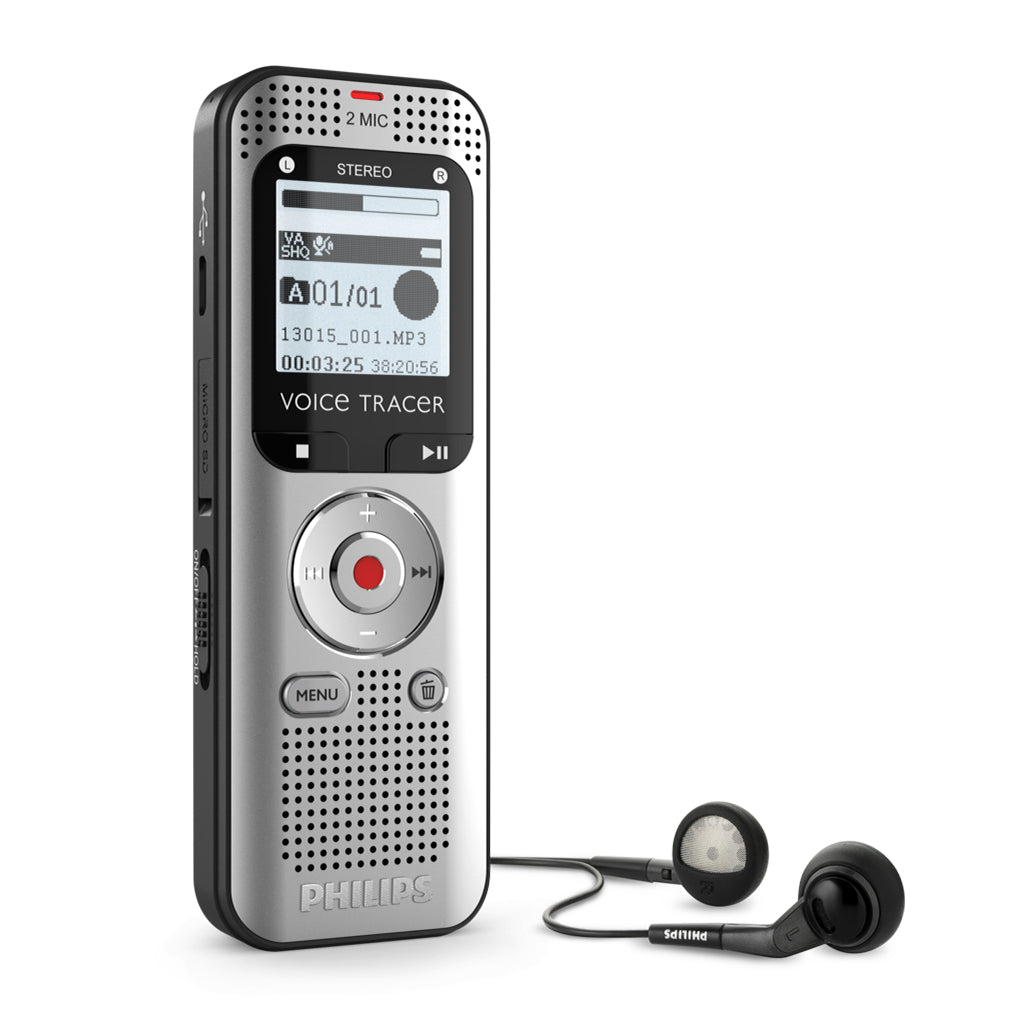 A Photo Of Philips VoiceTracer DVT2015 Audio Recorder