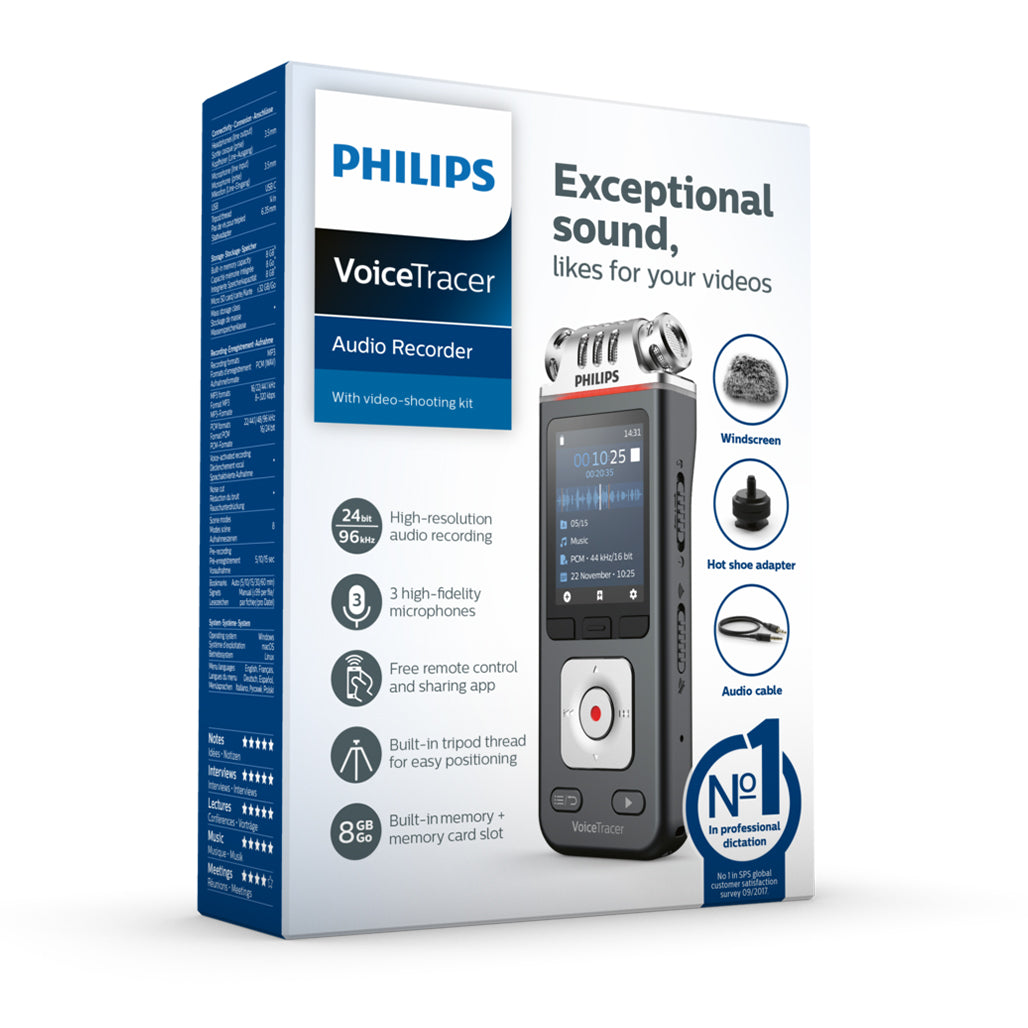 A Photo Of Philips VoiceTracer DVT7110 Audio Recorder