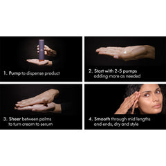A Photo Of Dyson Chitosan Pre-style Cream - Curly to Coily Rich Conditioning - 100ml