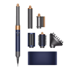 A Photo Of Dyson Airwrap™ Multi-Styler Complete Long with Diffuser | HS05 (Prussian Blue / Rich Copper) – Advanced Hair Styling Innovation