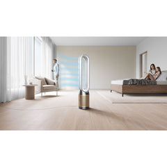 A Photo Of Dyson Purifier Cool Formaldehyde™ TP09 purifying fan (White/Gold)