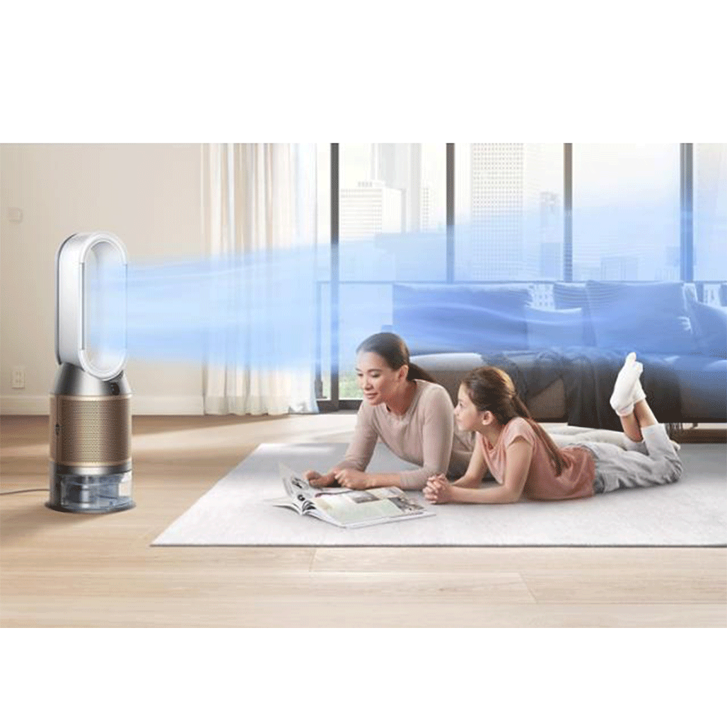 A Photo Of Dyson Purifier Humidify+Cool Formaldehyde PH04 (White/Gold)