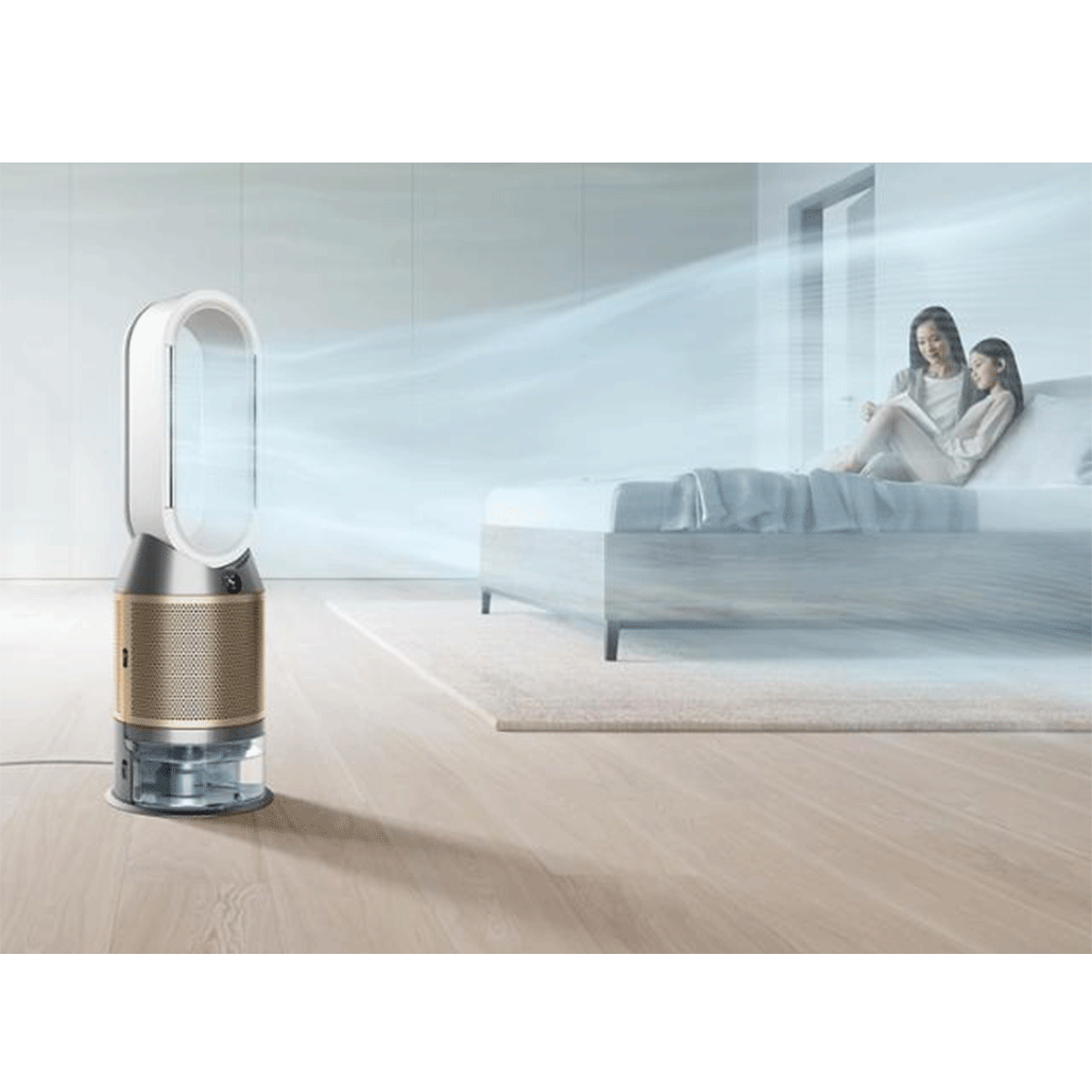 A Photo Of Dyson Purifier Humidify+Cool Formaldehyde PH04 (White/Gold)