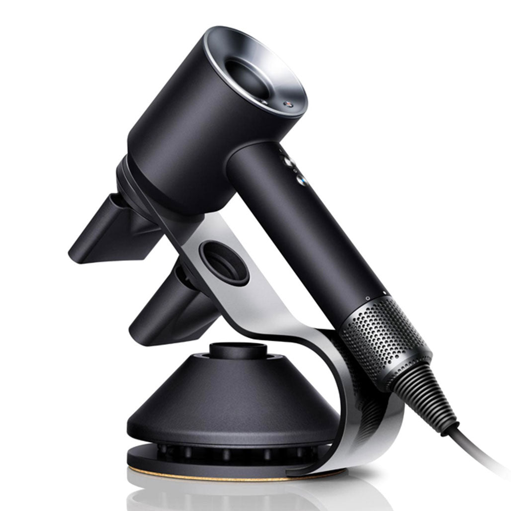 A Photo Of Dyson Supersonic hair dryer stand (Nickel/Black)