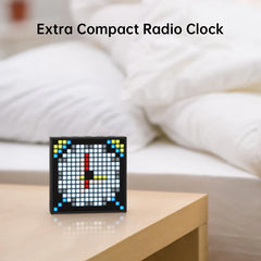 A Photo Of Divoom Timebox-Evo Pixel Art - Bluetooth Speaker with 16x16 DIY LED Display