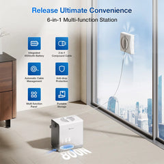 A Photo Of ECOVACS WINBOT W2 Pro Omni - Robotic Window Cleaner