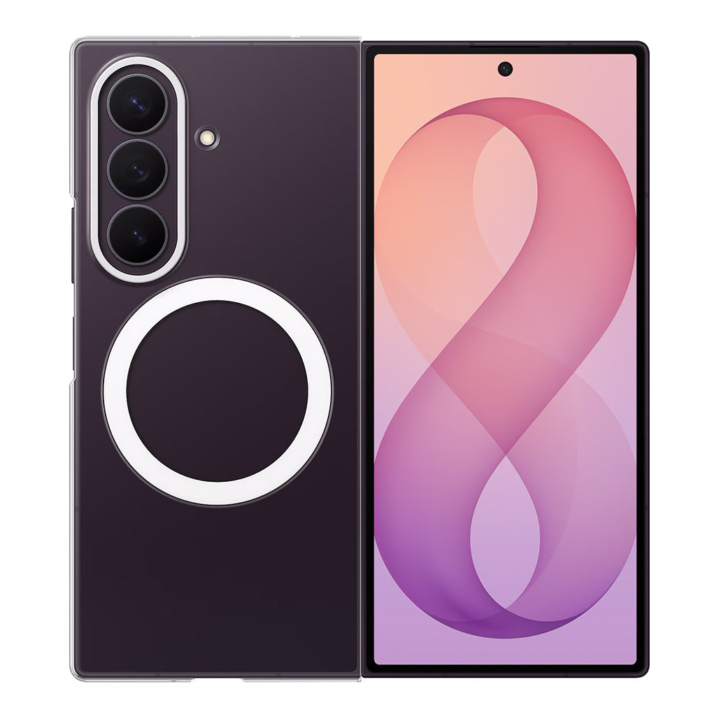 A Photo Of Samsung Galaxy Z Fold8 Ultra Clear Magnet Case